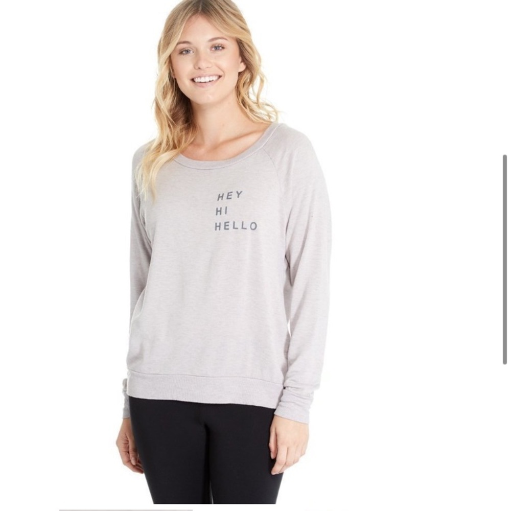 Fleece sweater